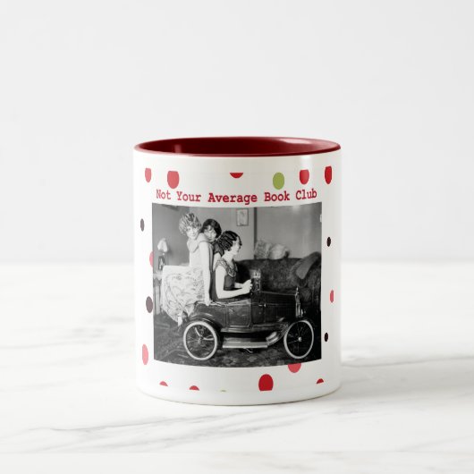 Tasse 2 Couleurs Non votre club de lecture moyen (Centre)