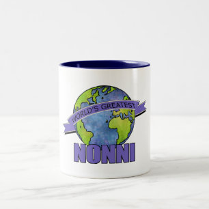 Tasse 2 Couleurs Nonni la plus grande du monde