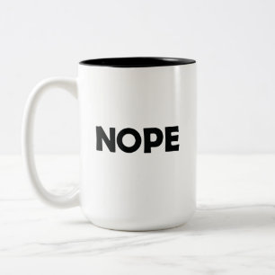 TASSE 2 COULEURS NOPE