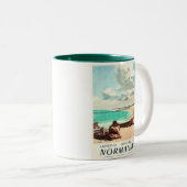 TASSE 2 COULEURS NORMANDIE (Devant droit)