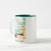 TASSE 2 COULEURS NORMANDIE (Devant gauche)
