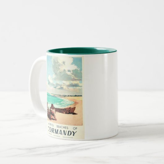 TASSE 2 COULEURS NORMANDIE (Devant gauche)