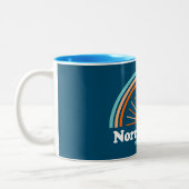 Tasse 2 Couleurs Norris Lake Tennessee Rainbow (Gauche)
