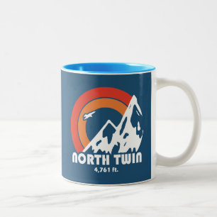 Tasse 2 Couleurs North Twin New Hampshire Sun Eagle