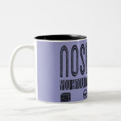 Tasse 2 Couleurs Nosework canin : Vous le savez quand vous le (Gauche)