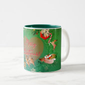Tasse 2 Couleurs Nostalgie de Noël (Devant droit)