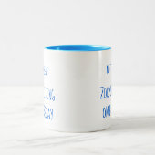 Tasse 2 Couleurs "Note à l'individu : Zoom réunion le jeudi" (Centre)