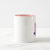 Tasse 2 Couleurs Note musicale (Centre)