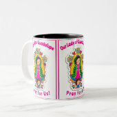 Tasse 2 Couleurs Notre-Dame de Guadalupe (Devant gauche)