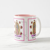 Tasse 2 Couleurs Notre-Dame de Guadalupe (Devant droit)