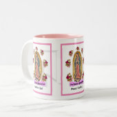 Tasse 2 Couleurs Notre-Dame de Guadalupe (Devant gauche)
