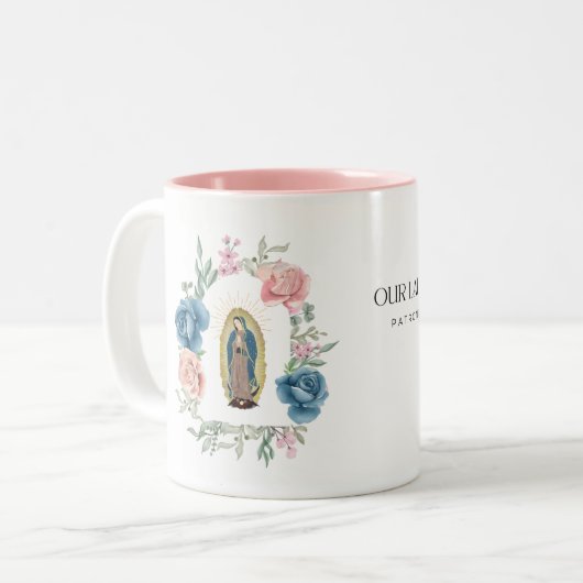 Tasse 2 Couleurs Notre-Dame de Guadalupe (Devant gauche)