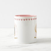 TASSE 2 COULEURS NOTRE DAME DE GUADALUPE KIDS MUG, ROSE BLANCHE (Centre)