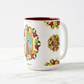 Tasse 2 Couleurs Notre-Dame de Guadalupe Vierge Marie Saint catholi (Devant droit)