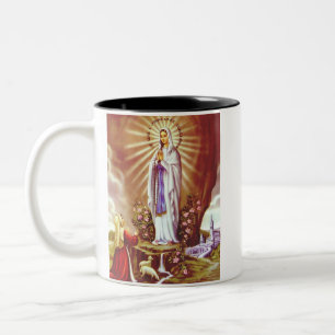 Tasse 2 Couleurs Notre-Dame de Lourdes