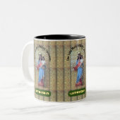 Tasse 2 Couleurs Notre-Dame Marie, Aide des chrétiens (Devant gauche)