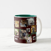 Tasse 2 Couleurs Notre été 2010 de chiens (Devant droit)