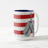 Tasse 2 Couleurs N'oubliez jamais (Devant droit)