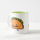 Tasse 2 Couleurs Nourriture heureuse de Mexicain de Salsa de viande (Devant gauche)