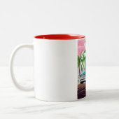Tasse 2 Couleurs Nous allons à Miami (Gauche)