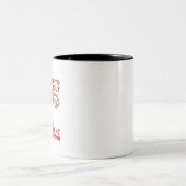 Tasse 2 Couleurs Nous devons parler de l'éléphant dans le ventre (Centre)