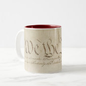 Tasse 2 Couleurs Nous le parchemin de personnes (Devant gauche)