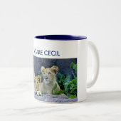 Tasse 2 Couleurs Nous sommes les Lions Cubs de Cecil Cecil (Devant droit)