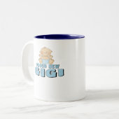 Tasse 2 Couleurs NOUVEAU bébé FIER de GIGI (Devant gauche)