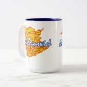 Tasse 2 Couleurs Nouveau-Brunswick (Devant gauche)