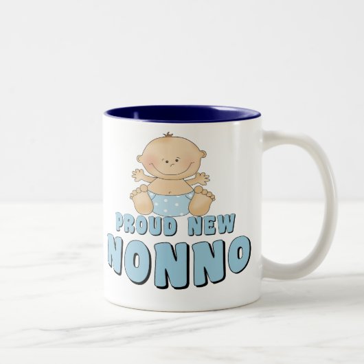 Tasse 2 Couleurs NOUVEAU garçon FIER de Nonno (Droit)