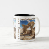 Tasse 2 Couleurs Nouveau-Mexique Hoodoos (Devant droit)