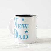 Tasse 2 Couleurs Nouveau papa (Devant gauche)