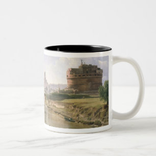 Tasse 2 Couleurs Nouveau Rome avec le Castel Sant'Angelo