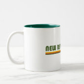 Tasse 2 Couleurs Nouveau sentier de la rivière Virginie (Gauche)