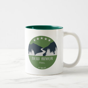 Tasse 2 Couleurs Nouveau sentier fluvial
