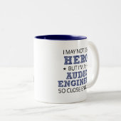 Tasse 2 Couleurs Nouveauté de l'ingénieur audio (Devant droit)