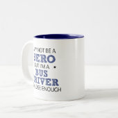 Tasse 2 Couleurs Nouveauté du conducteur de bus (Devant gauche)