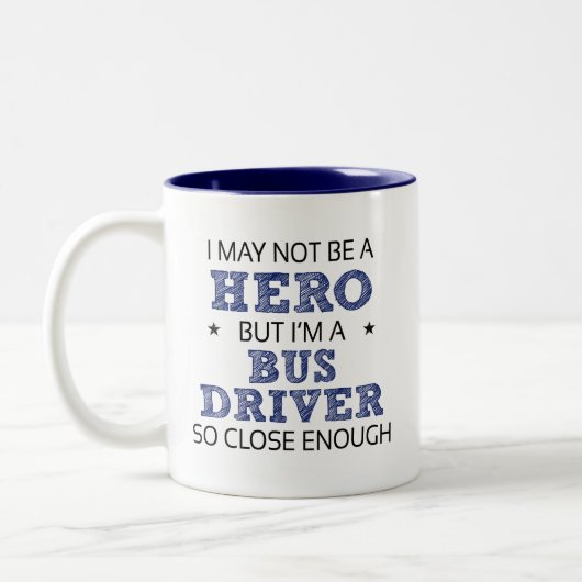Tasse 2 Couleurs Nouveauté du conducteur de bus (Gauche)