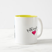 Tasse 2 Couleurs Nouveautés AMOUR (Devant droit)