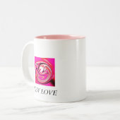 Tasse 2 Couleurs Nouvel amour (Devant gauche)