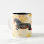 Tasse 2 Couleurs Nouvelle conception de cauchemar (Devant gauche)