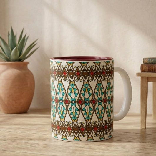Tasse 2 Couleurs Nouvelle Desert Flower