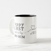 Tasse 2 Couleurs Nouvelle maman (Devant gauche)