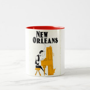 Tasse 2 Couleurs Nouvelle-Orléans Honky Tonk