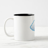 Tasse 2 Couleurs Nuage de pluie (Gauche)