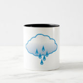 Tasse 2 Couleurs Nuage de pluie (Centre)