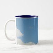 Tasse 2 Couleurs Nuages dans le ciel (Gauche)