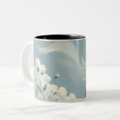 Tasse 2 Couleurs Nuages éthérés (Devant gauche)