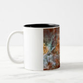 Tasse 2 Couleurs Nuages sombres de Carina Nebula Hubble Space (Gauche)