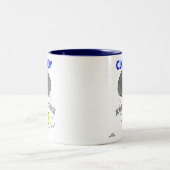 Tasse 2 Couleurs Nuageux en "foudre " (Centre)